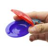 2Pcs Finger Castanets Percussion Instrument Musical Toy for Toddler Children Early Musical Education