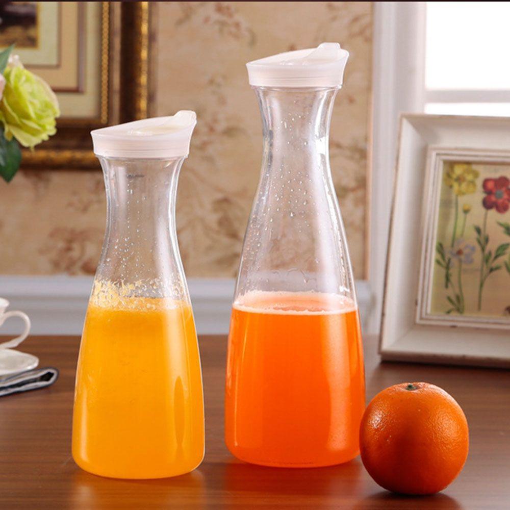 for Cold Drink With Lid Tea Jug Transparent Water Carafe Water Bottle Juice Pitcher Lemonade Jar
