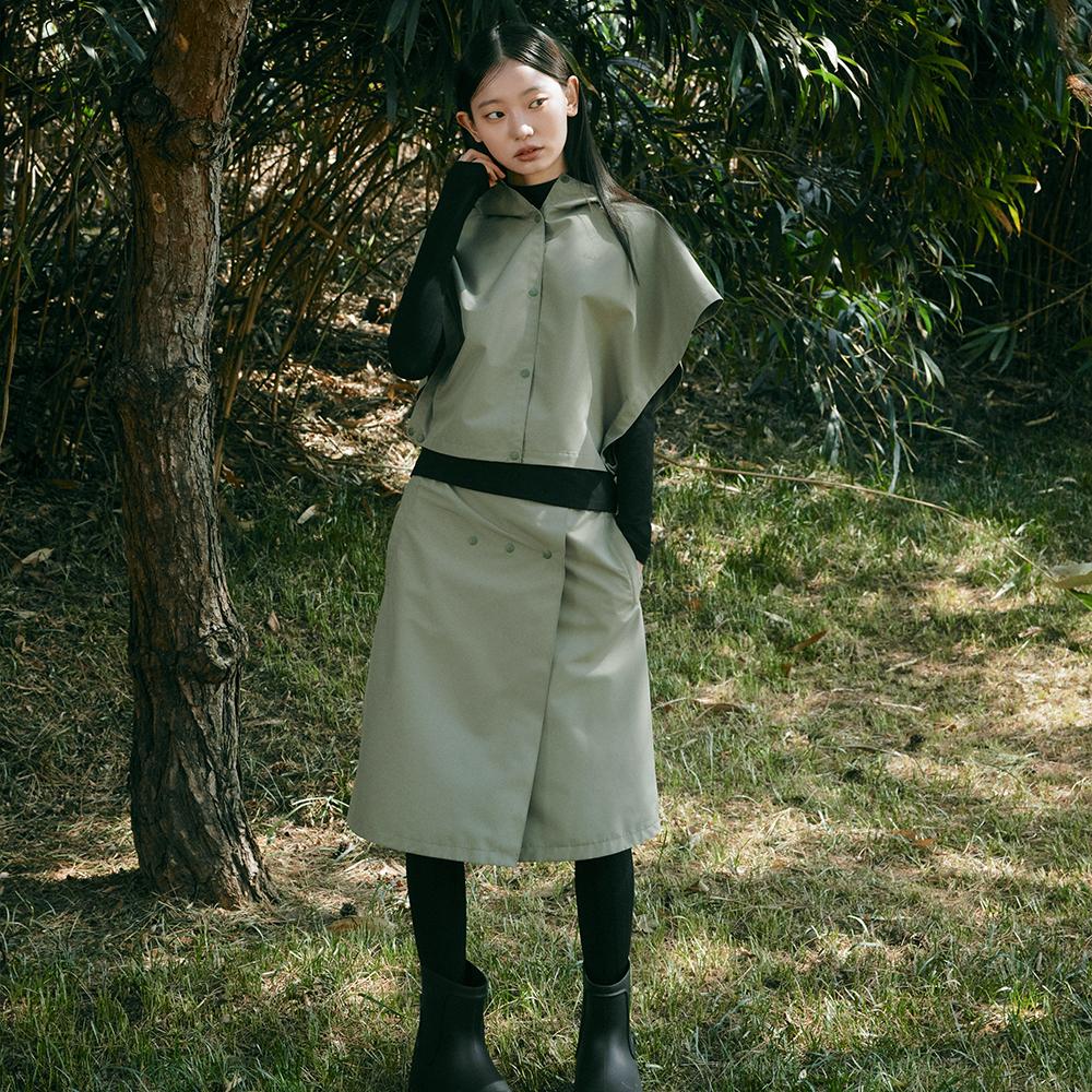 Rick Rain Skirt (Khaki)