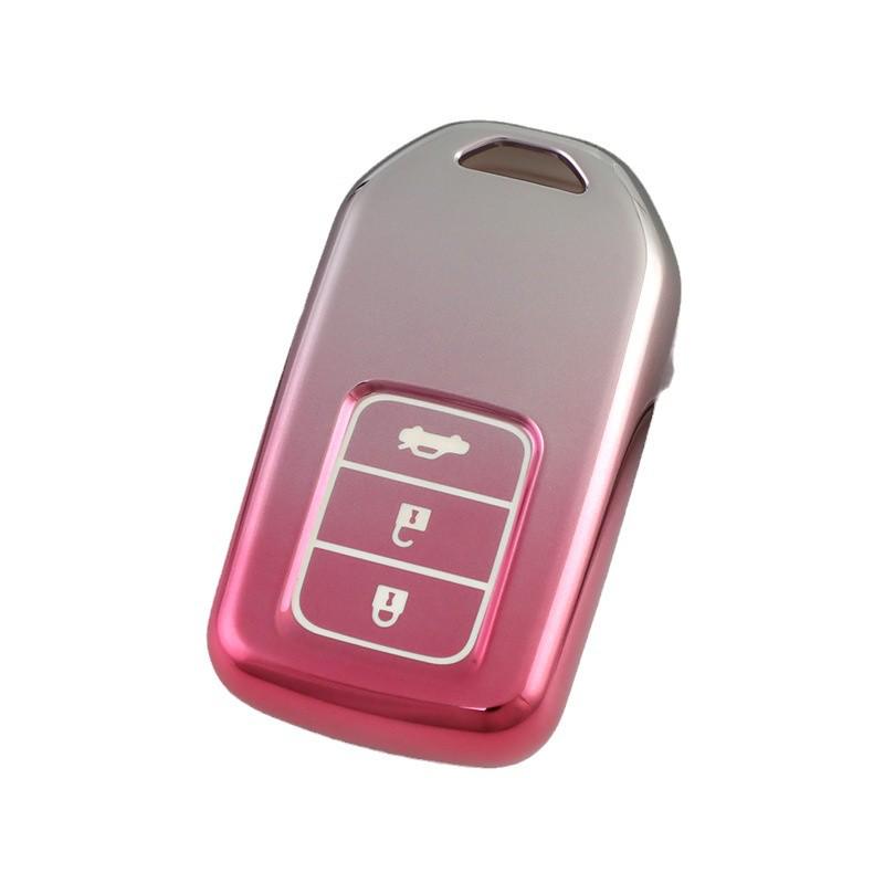 Чехол для ключа Honda Accord/CRV/Fit/Vezel Geely - 3-кнопочный чехол для XR-V/HR-V/Haoying/Odyssey