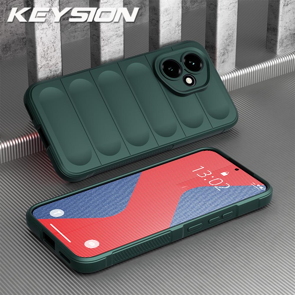 KEYSION Противоударный матовый чехол для HONOR 400 Pro 5G Нескользящая мягкая силиконовая задняя крышка для телефона для Huawei Honor 400 5G 400 Pro
