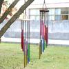 Hanging Windbell Easy Installation Ornamental Reusable Unique 12 Aluminum Tubes Wind Chime Home Decor