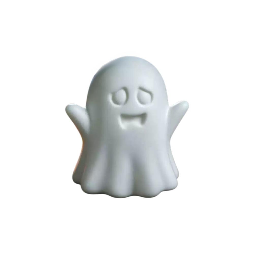 Miniature Models Halloween Ghost Statues Ghost Cat Desktop Figurine Indoor Outdoor