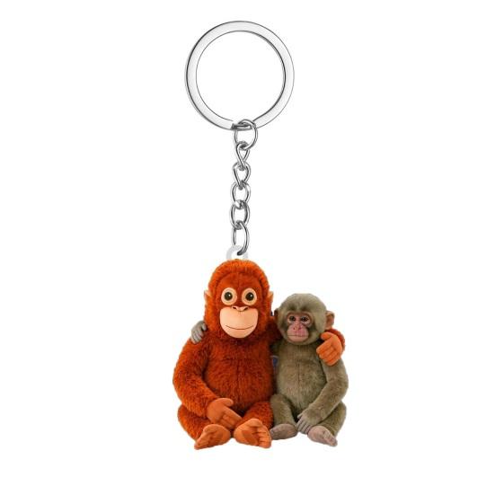 Keychain Pendant 2D Acrylic Long Arm Monkey Charm Key Chain Bag Wallet Charm Lightweight Backpack Accessories