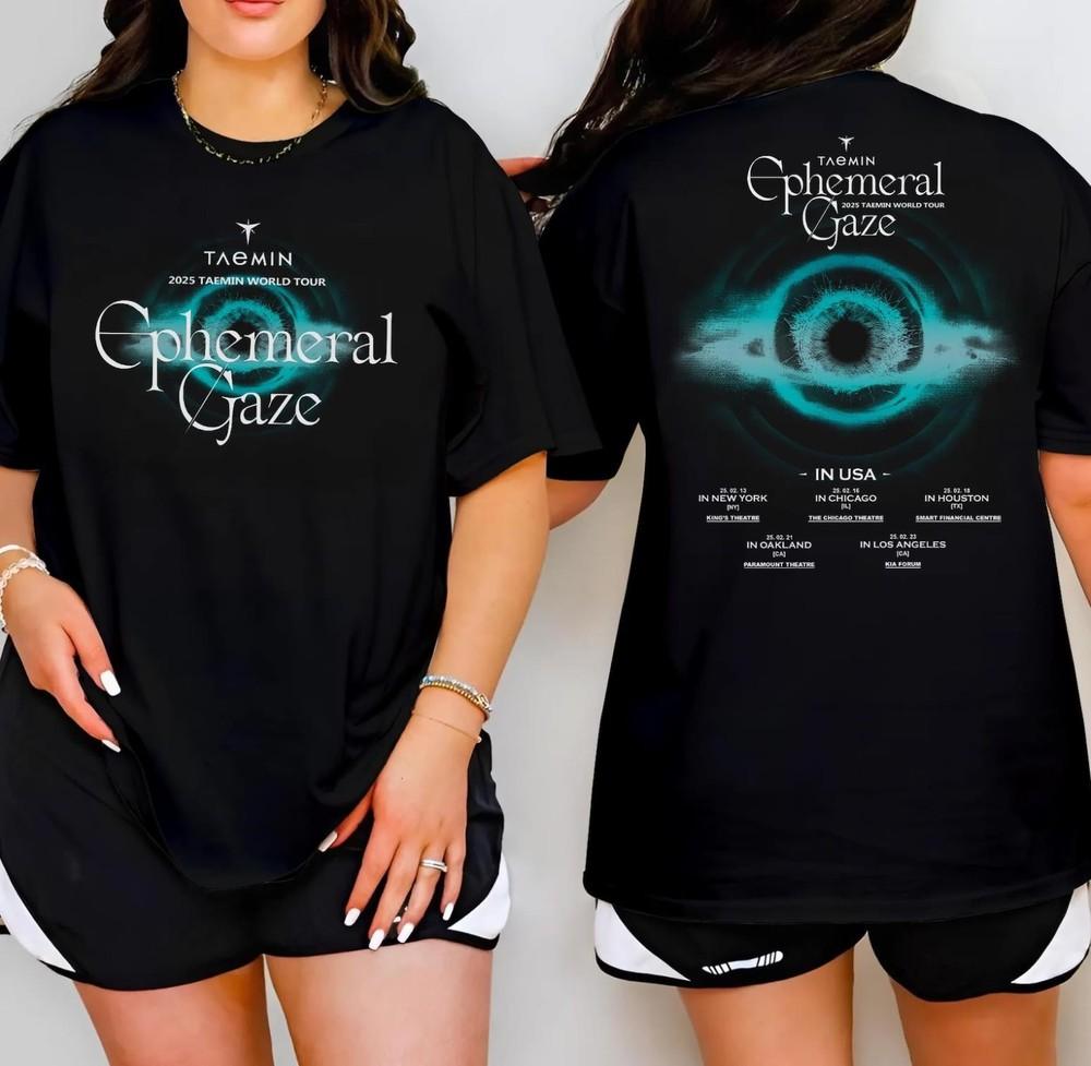 Футболка Taemin Ephemeral Gaze Tour In Us Футболка Taemin Eternal