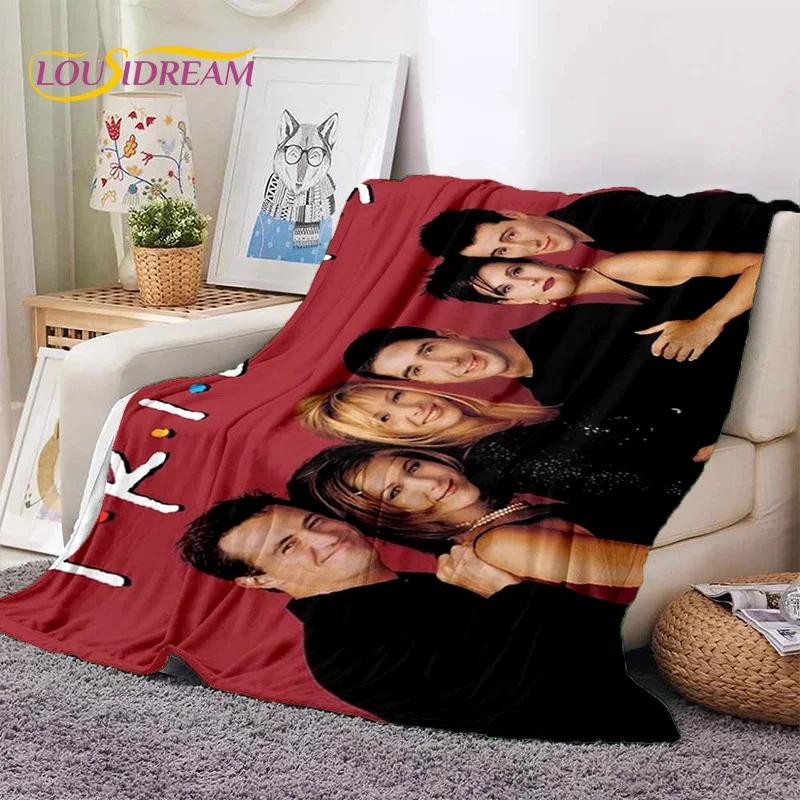 New Friends Classics TV 3D Soft Flannel Blanket for Beds Bedroom Sofa Picnic,Throw Blanket for Cover Outdoor Leisure Kid Gift