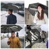 Funny Folding Umbrella Give a Middle Finger Pattern Umbrella Creative Gift For Man/Women