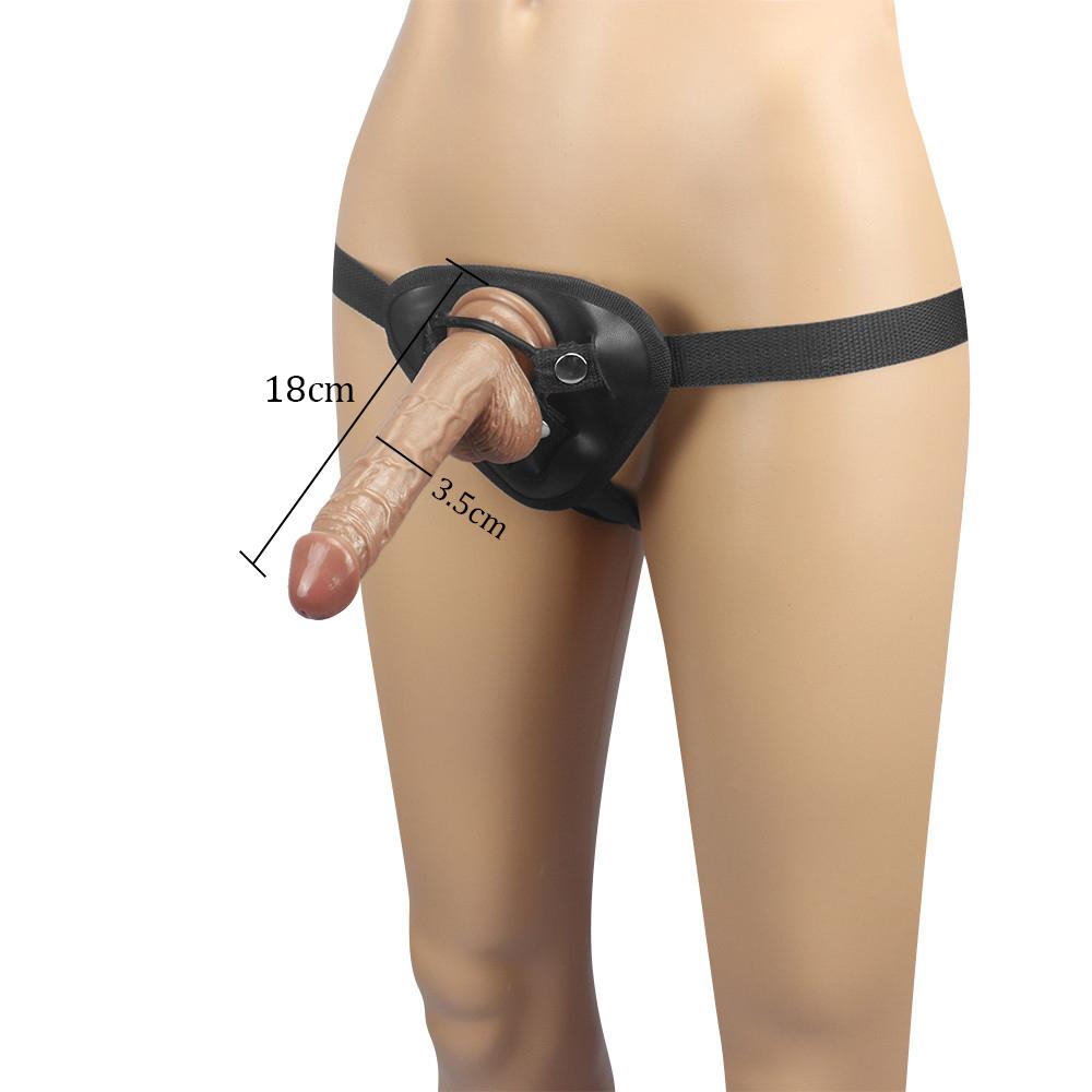 Super Huge Dildo Wearable Realistic Strap-on Dildo Anal Vagina Sexy Adult Masturbation Big Penis For Women Sex Toys Dildos