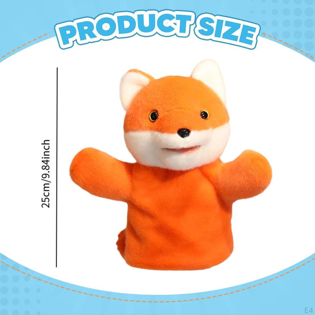 Животное Ручная кукла Интерактивная Реалистичная Шутки Ролевая игра Голова Перчатки Мягкая игрушка для