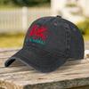 Welsh Red Dragon Retro Baseball Cap  Adjustable Lightweight Hand Washable No Netted Visor