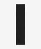 SAINT LAURENT Logo Patch Knit Scarf - Black / 7991463Yr611000