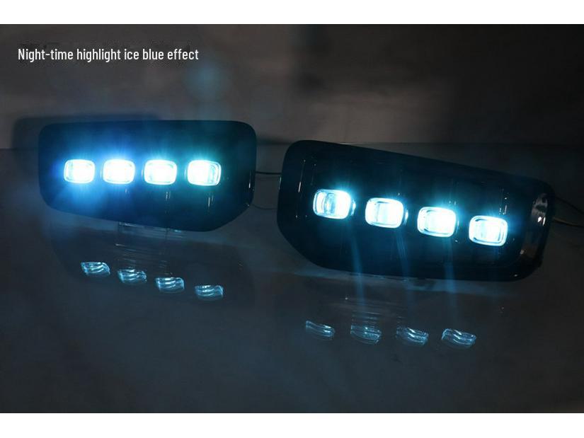 Haval Big Dog Трехцветные дневные ходовые огни и противотуманные фары для Haval Big Dog и Tank 300