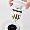 Easy To Use Press Rebound Drain Plug Universal Wash Basin Filter  for Bathroom Wash Basin