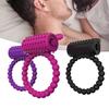 Men Cock Ring Ejaculation Delay Vibrate Tongue Design Sexual Stimulation Silicone Men Tentacles Nozzle Penis Ring for Bedroom