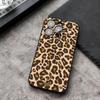Чехол для телефона с леопардовым принтом Funda Для Iphone 17 14 13 16 11 15ProMax 12 Pro Max Mini Xr Plus Чехлы