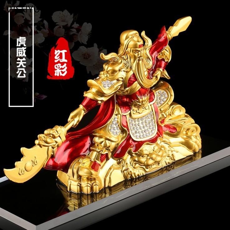 Автомобильные украшения Сплав Гуань Гун Украшения для салона автомобиля У Цайшэнь Духи Блоки Предметы интерьера Подарок по фэн-шуй