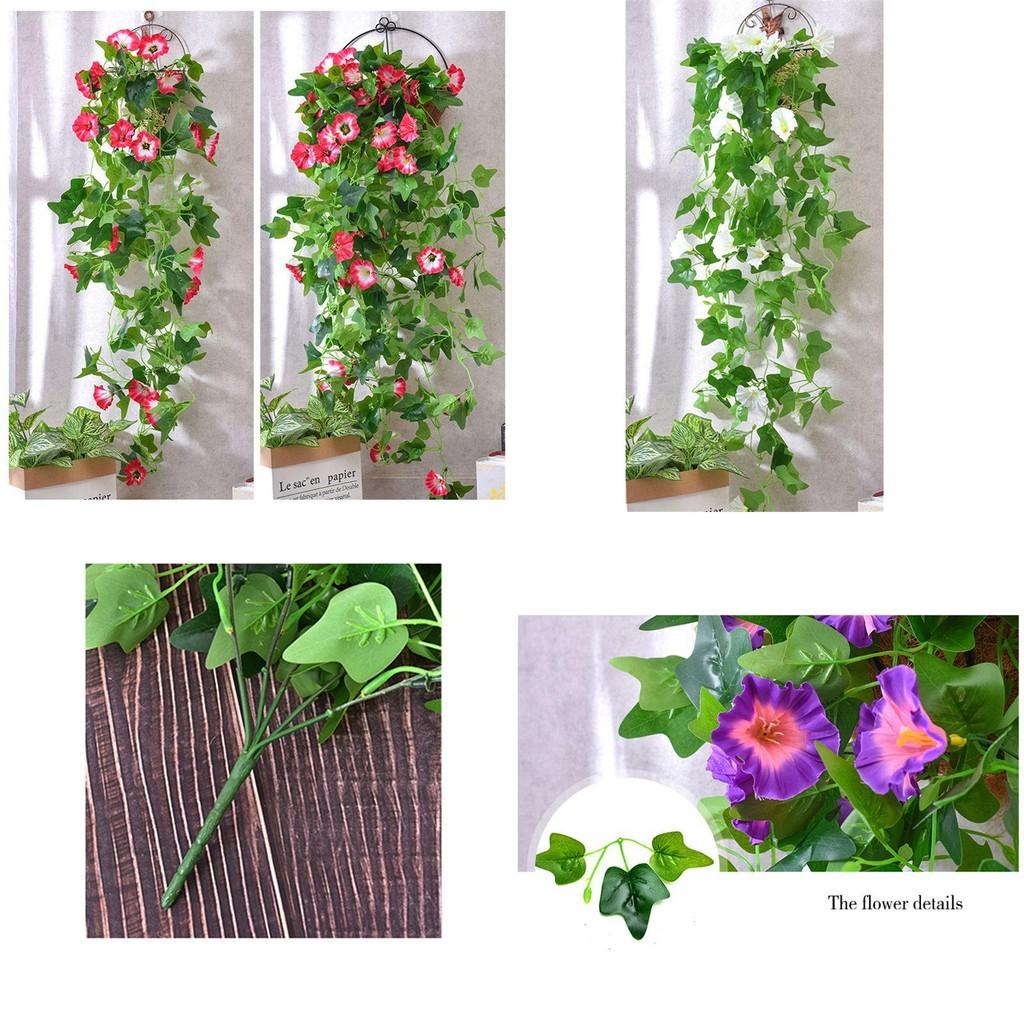 Morning Glory Fake Flowers For Stunning Garden And Wall Decor**