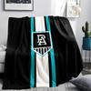 Port Adelaide Print Flannel Blanket, High quality Comfortable for All Seasons, Home Decor, Warmth and Comfort, Perfect for Christmas Gifts