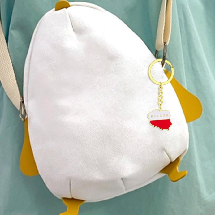 Держатель для ключей Флаг Польши Брелоки Подвеска Брелок Подходит для Изысканной Жизни