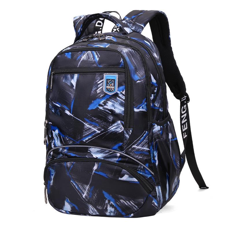 Водонепроницаемый детский школьный рюкзак oxford для мужчин, новые школьные сумки 2022 года для мальчиков-подростков, рюкзак для колледжа, большой емкости для ноутбука