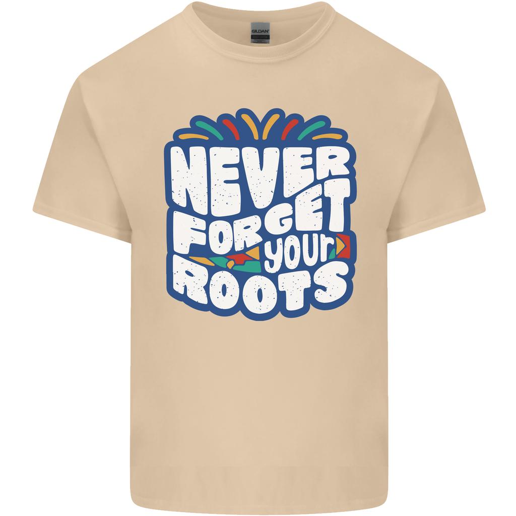 Never Forget Your Roots African Black Lives Matter Unisexs Light Cotton TShirt