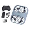 Grid Mini Portable 4 Axis Drone with HD 8K Camera Aerial Pocket Drone Blue Portable Mini Aerial