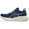 Gel Nimbus 26 Blue Expanse Aurora Green Women Sneakers 1012B601-400