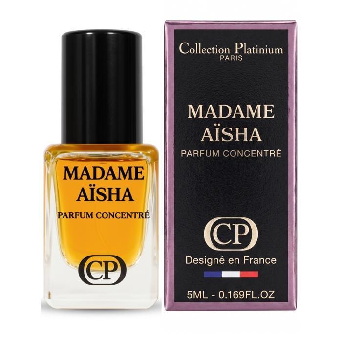 Collection Platinium Madame Aïsha Parfum Concentré Mixte 5ml