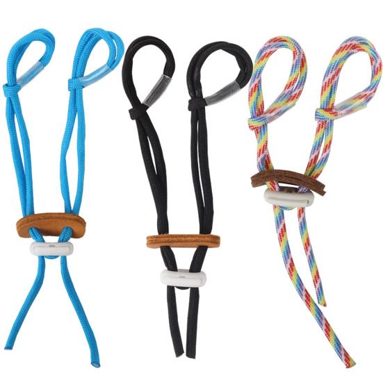 Archery Adjustable Finger Sling Archery Bow Slings with Elastic Strap Wear Resistant Easy To Use Archery Finger Sling Secure Bow Accessory