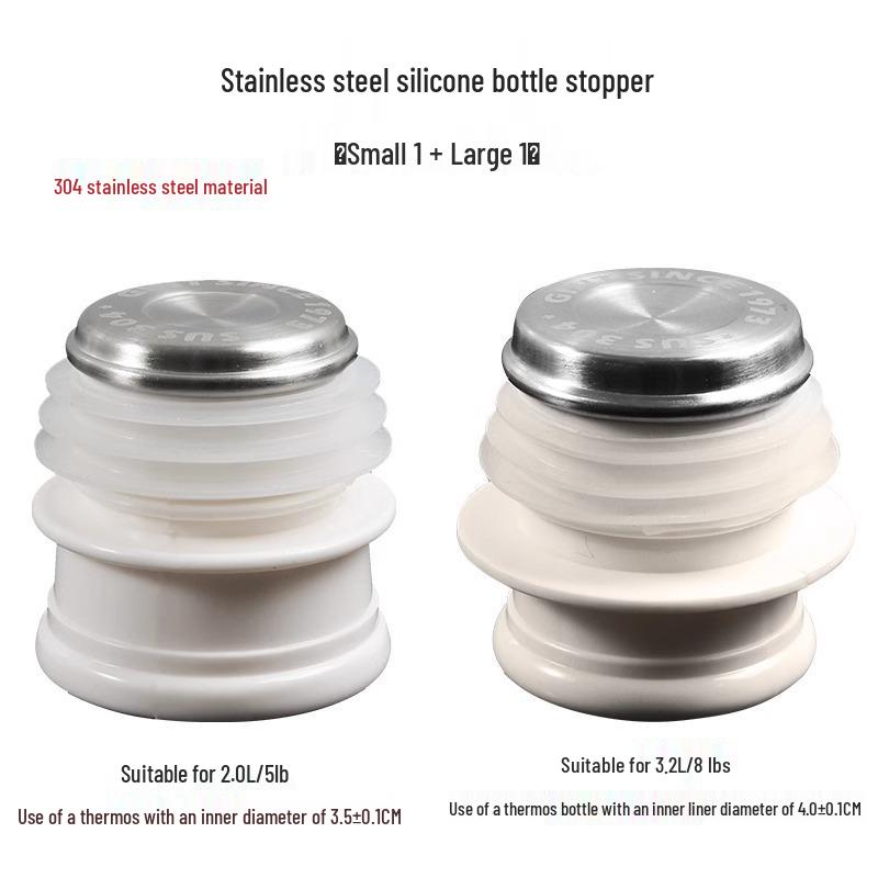 304 Stainless Steel Single Layer Vacuum Kettle - 1.6L Household Thermos with Spout