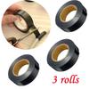 3 Roll Black PVC Electrical Tapes Flame Retardent Insulation Adhesive Tape DIY Electrical Tools 18mmx5m