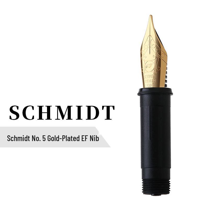 Немецкий набор ручек-перьевых ручек SCHMIDT Bock с позолоченным серебряным пером FH241/FH452