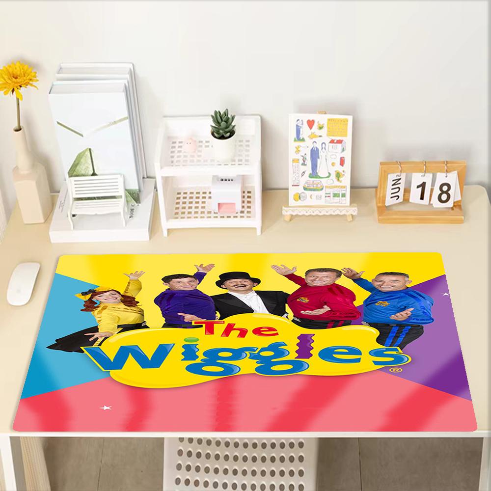 The Wiggles Theme Mouse Pad, Non Slip Rubber Base, Multifunctional Office & Home Decor, Perfect for Workspace Personalization.