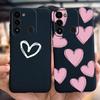 Силиконовый чехол с рисунком сердца для пары для Tecno Spark 8C Чехол Spark8 8 C KG5k KG5j Расписной мягкий ТПУ чехол для телефона для Tecno Spark 8 Pro Чехол