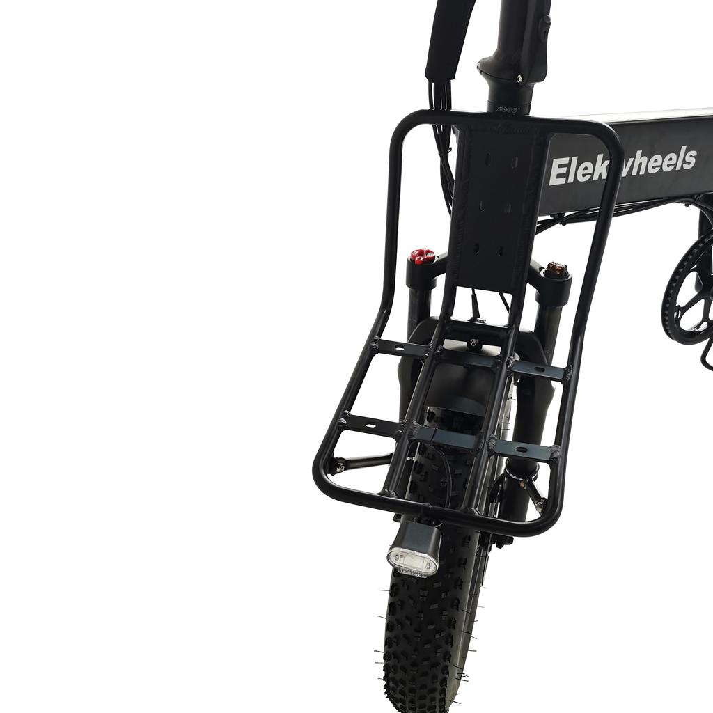 Elekwheels E5 Multi Terrain Electric Bicycle 250W  Motor 48V12.8Ah Lithium Battery Urban Commuting Electric Bike 20"*4.0 Fat Tires EBike