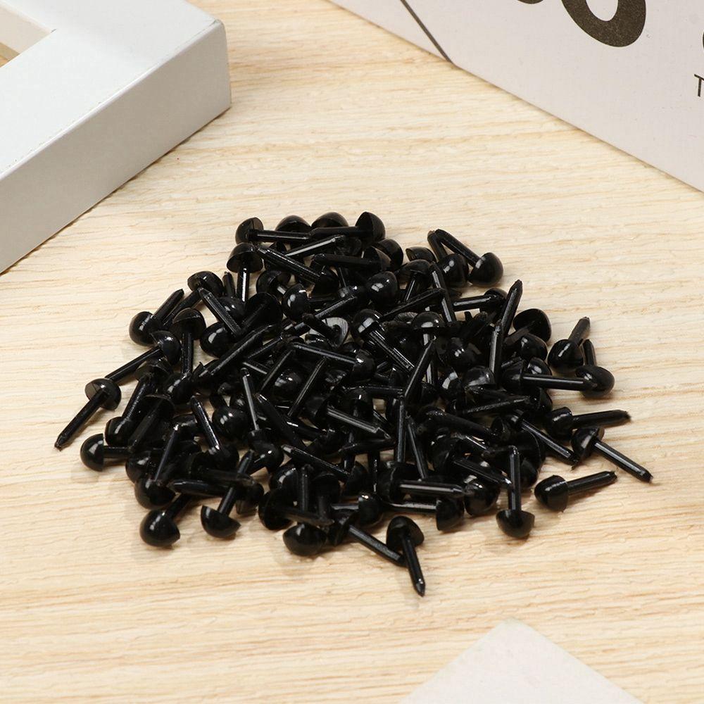 DIY Doll Animals Black Mini 4.5X5.5MM Plush Doll Eyes Stuffed Doll Eyes Safety Triangle Noses