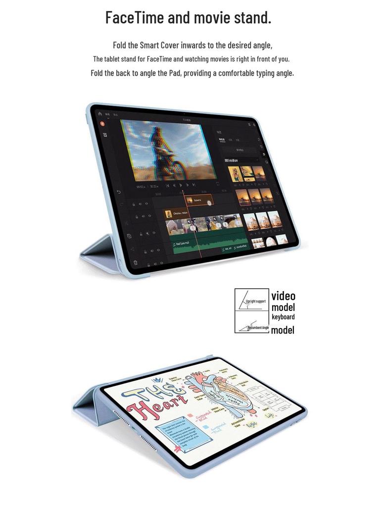 Чехол для Huawei MatePad Air 12: Совместим с моделью 2024 года, подходит для планшета Honor V8 Pro 12.2"