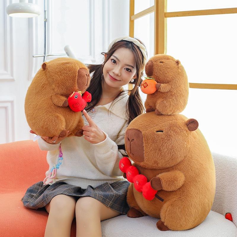 Капибала Кукла Капибара Мягкая Игрушка Милые Куклы и Милые Куклы Девочки Подарок На День Рождения