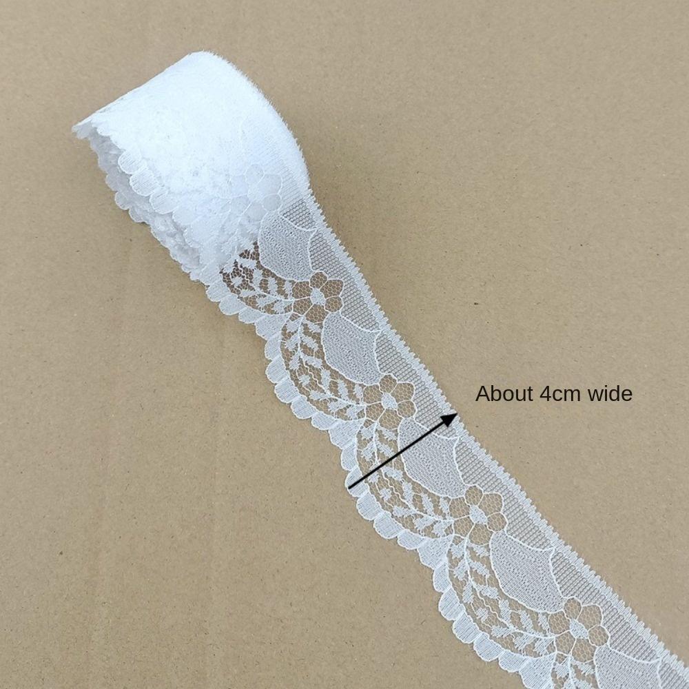 Белое кружево DIY аксессуары для одежды вышитые кружевные швейные ленты новый упаковочный материал