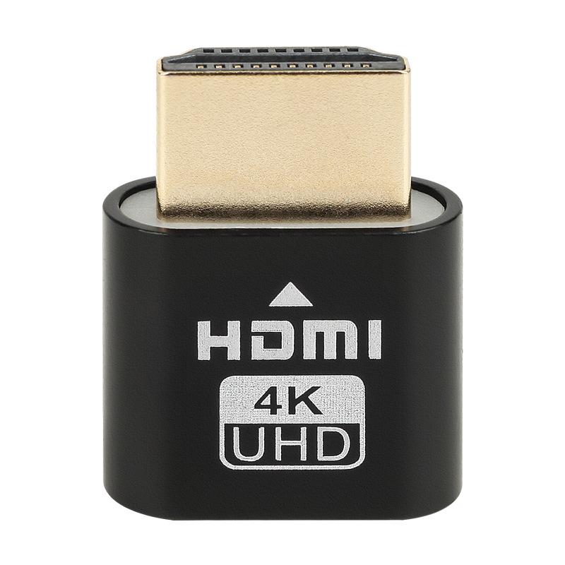 Видеокарта HDMI: Адаптер виртуального дисплея DP, пульт дистанционного управления Multi-Open, поддержка DVI/VGA, игровая студия Fake Load