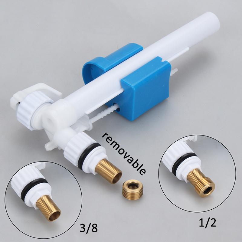 Cistern Filling Valve G3/8 G1/2 Inch Connection Cistern Toilet Inlet Valve High Pressure Side Inlet Valve Toilet Drain Valve