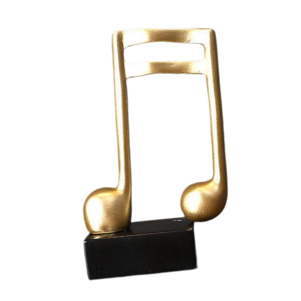 Music Note Sculpture Simple Table Centerpiece for Entrance Cabinet Bookshelf