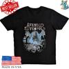 Футболка группы A7X Avenged Sevenfold Репринт Nightmare 15-я годовщина Унисекс Футболка
