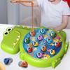 Magnetic Electric Fishing Toy Set Fishing Rod Magnetic Fishing Game Toys  3 Years Old +