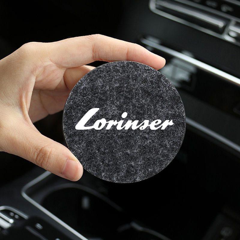 Dust-proof Coaster for Lorinser Mercedes Benz LS560MX LX MAYBAC MS500L VS MS500 GS LS500 W203 W204 W210 W211 W205 Accessories