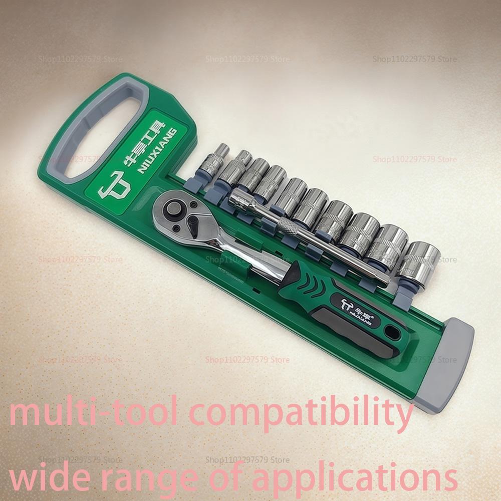 Инструмент Гаечный ключ Накидной Механик 1/2" Автомобильный Торцевой 1/4" 3/8" Инструменты Ремонт Трещотка Набор Ручной Гараж Мастерская Автомобильный