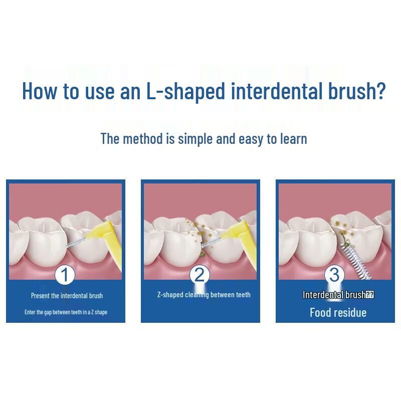 FAWNMUM L-Type Interdental Brushes