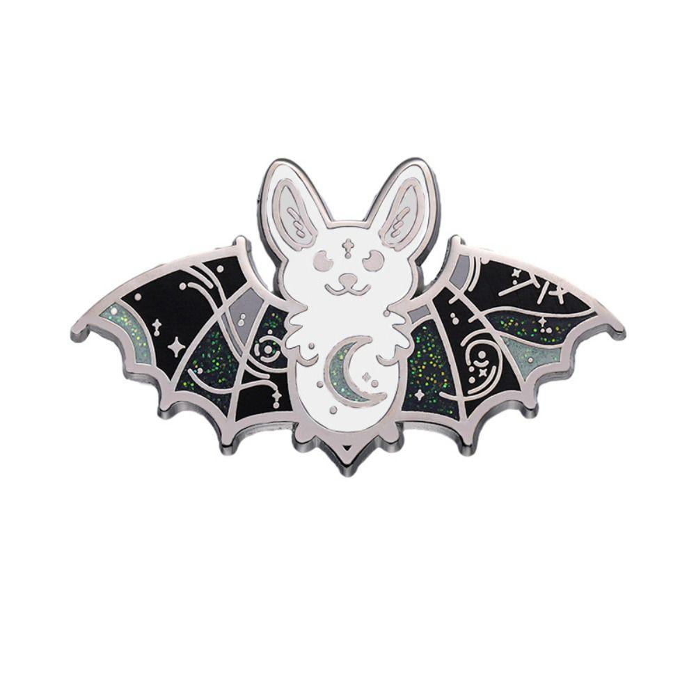 Horror Halloween Bat Brooch Zinc Zinc Alloy Unique Friends