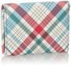 Кошелек 52010013U SAFFIANO PRINT MADRAS CHECK [Vivienne Westwood] Складной в три раза [предмет]