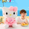 Плюшевые игрушки-котики Подушка Милый Каваи Аниме Кт Кот Плюшевая кукла Мягкая набивная Мультяшная Милая Розовая кукла Подарок на день рождения для девочек